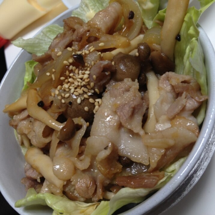 生姜焼き丼